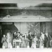 Cast of "Charley's Aunt"