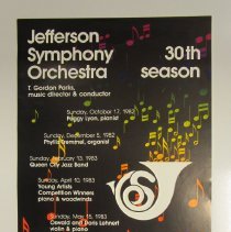 Jefferson Symphony Orchestra 30th Season concert poster