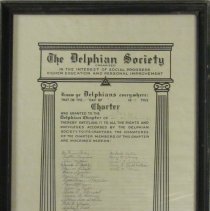 Delphian Society Charter