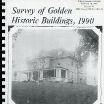 Survey of Golden Historic Buildings, 1990
