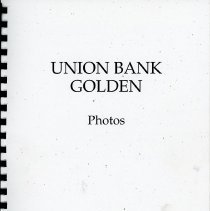 Union Bank Golden - cover