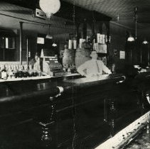 Bar that was purchased for Dud's Cafe in 1975