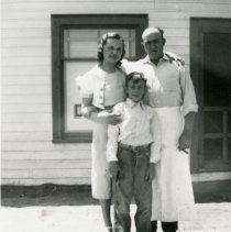 Edward "Duke" Young and family