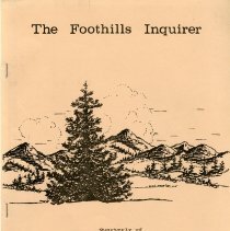 Foothills Inquirer, Vol 11 No 1
