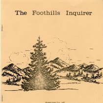 The Foothills Inquirer, Vol 10 No 1