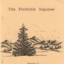 The Foothills Inquirer Vol 8 No 3 August 1988