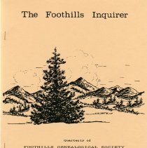 The Foothills Inquirer Vol 7 No 4 November 1987