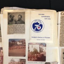 Golden Gardeners Scrapbook - detail