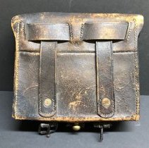 George West's cartridge pouch