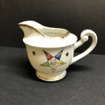 Order of Eastern Star creamer