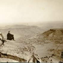 Dr. Douglas Collier overlooking Golden