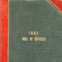 Ledger I.O.O.F. Roll of Officers