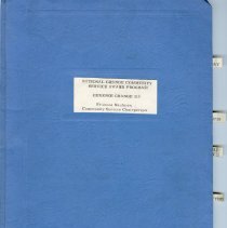 National Grange Community Service Award Program