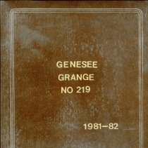 Genesee Grange No. 219 1981-82
