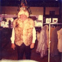 Richard "Jack" Wilhelm inside Carleen of Golden store