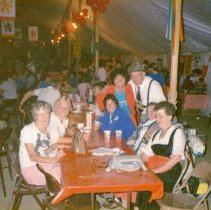 Oktoberfest gathering with Richard "Jack" and Carleen Wilhelm