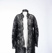 Virginia Chauvenet's (Mallen) handmade lace coat - front