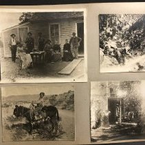 Mary Hoyt Brown photograph album - detail