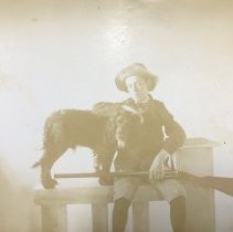 Mary Hoyt Brown photograph album - Maurice R. Hoyt