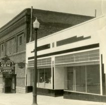 Golden Gem Theater and Preuss building