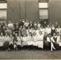 Students at North School, Katie Truelson Koenig, Principal