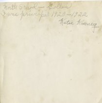 Students at North School, Katie Truelson Koenig, Principal - back