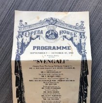 Heritage Square Opera House Programme for 'Svengali'