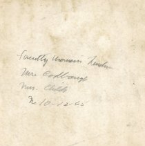 Mrs. Osie Coolbaugh and Libby Childs-back