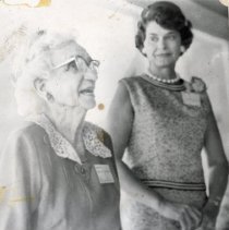 Mrs. Osie Coolbaugh and Libby Childs