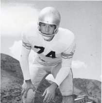 Marvin Kay in football uniform