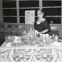 Gertrude Miller Stough at Christmas Dance