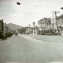 View of Washington Avenue looking north
