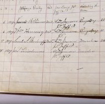 Jefferson County Jail Register 1878-1929 - detail