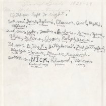 South School 2nd grade students with teacher - back