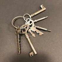 Jefferson County Jail keys on keyring