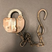 Jefferson County Jail brass lock