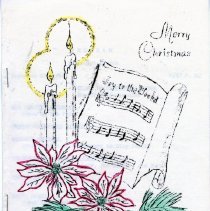 1955 Program for City of Golden annual Christmas party