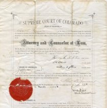 A. D. Jameson law license