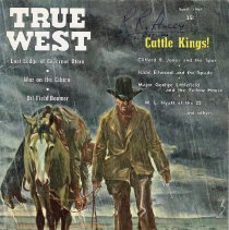 True West & Frontier Times magazines with Den Galbraith stories