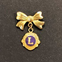 Lions International pin belonging to Jack V. McDermott