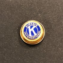 Kiwanis International hat pin belonging to Jack V. McDermott