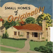 Cover of Duvall-Davison architectural catalog illustrating McDermott house