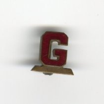 Lucille Duvall's "G" pin from the G Pin Club