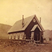 First Presbyterian Church in Golden c.1872