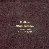 Richard Grenfell's diploma from Golden High School