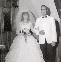 James Mester giving away the bride Joyce Mester