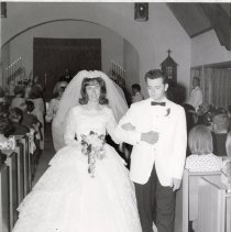 Henry (Gene) Wamboldt and Joyce Mester wedding