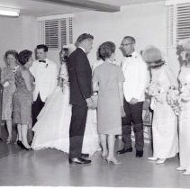 Wamboldt wedding party reception line