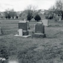 West family tombstones at Golden Cemetery