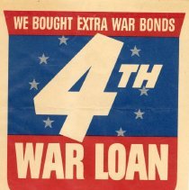 Poster "4th War Loan"